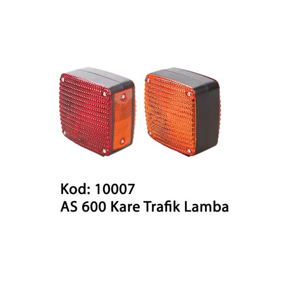 AS 600 SQUARE TRAFFIC LAMP