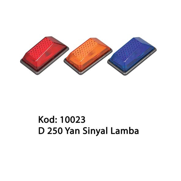 	 D 250 YM YAN SİNYAL LAMBA